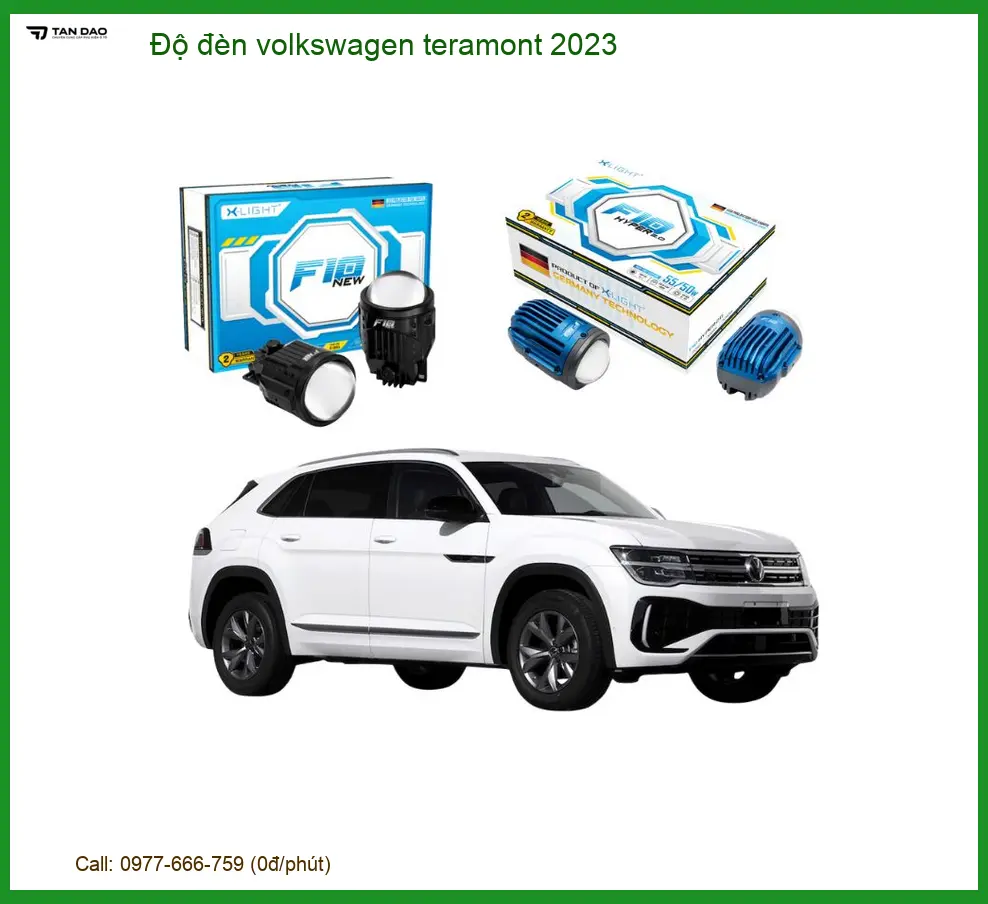 Độ đèn Volkswagen Teramont 2023 - Nơi Chuyên Độ Đèn Xe Volkswagen Uy Tín TPHCM
