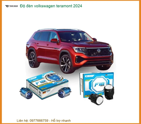 Độ đèn Volkswagen Teramont 2024 - Địa Chỉ Lắp Đặt Uy Tín TPHCM