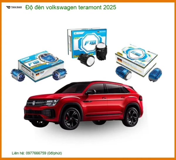 Độ Đèn Bi LED Volkswagen Teramont 2025 - Trung Tâm Nâng Cấp Uy Tín TPHCM