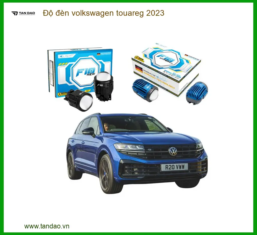 Độ đèn Volkswagen Touareg 2023 - Địa Chỉ Lắp Đặt Chính Hãng Uy Tín TPHCM