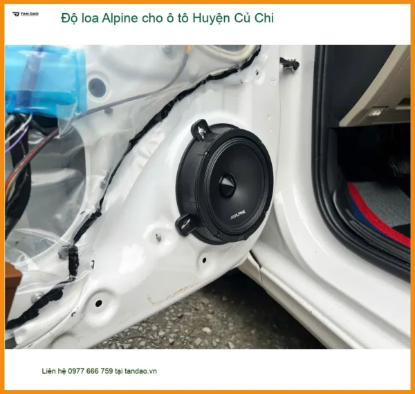Địa Chỉ Độ Loa Ô Tô Alpine tại Huyện Củ Chi - Lắp Đặt Giá Tốt