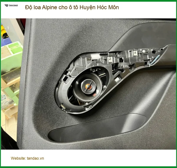 Trung Tâm Độ Loa Ô Tô loa Alpine cho ô tô Huyện Hóc Môn - Nâng Cấp Chính Hãng