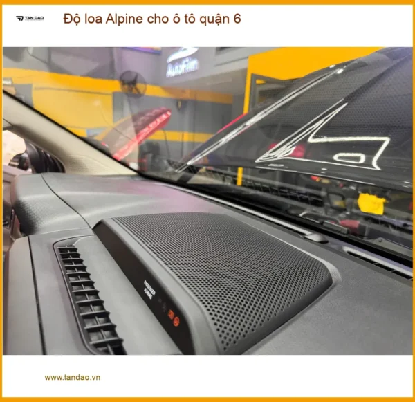 Trung Tâm Độ Loa Ô Tô loa Alpine cho ô tô quận 6 - Nâng Cấp Chính Hãng