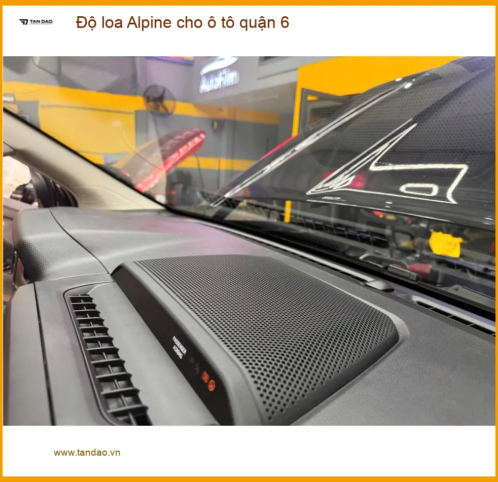 Trung Tâm Độ Loa Ô Tô loa Alpine cho ô tô quận 6 - Nâng Cấp Chính Hãng