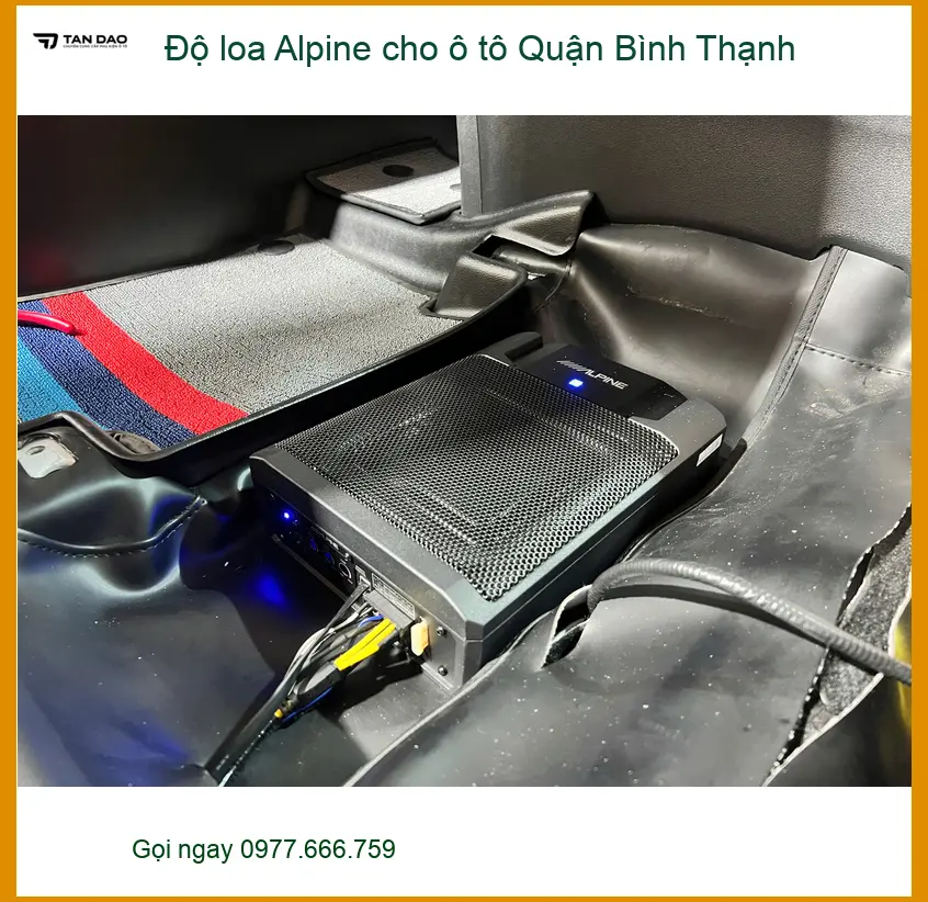 Trung Tâm Độ Loa Ô Tô loa Alpine cho ô tô Quận Bình Thạnh - Nâng Cấp Chính Hãng ảnh thực tế 3