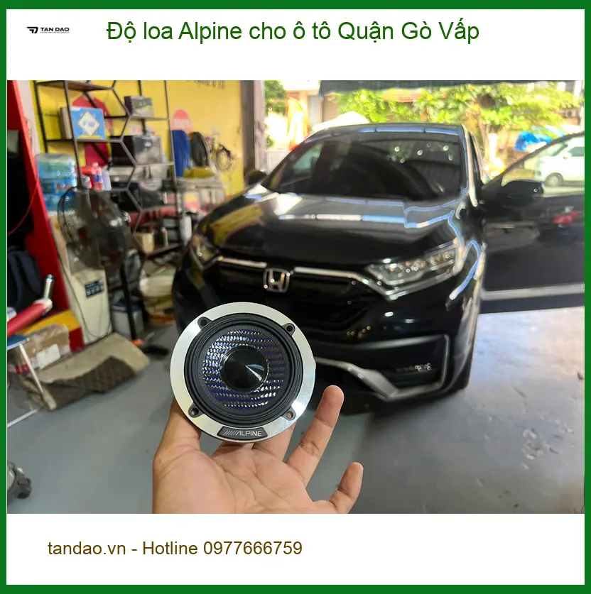 Trung Tâm Độ Loa Ô Tô loa Alpine cho ô tô Quận Gò Vấp - Thi Công Chuyên Nghiệp ảnh thực tế 2
