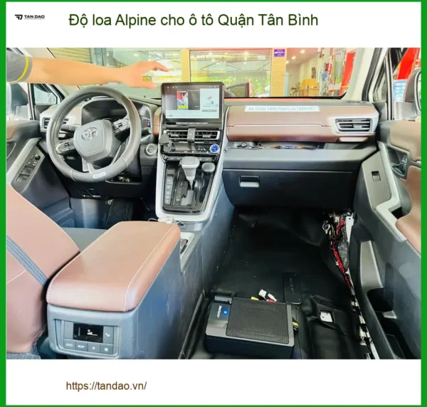 Trung Tâm Độ Loa Ô Tô loa Alpine cho ô tô Quận Tân Bình - Nâng Cấp Chính Hãng