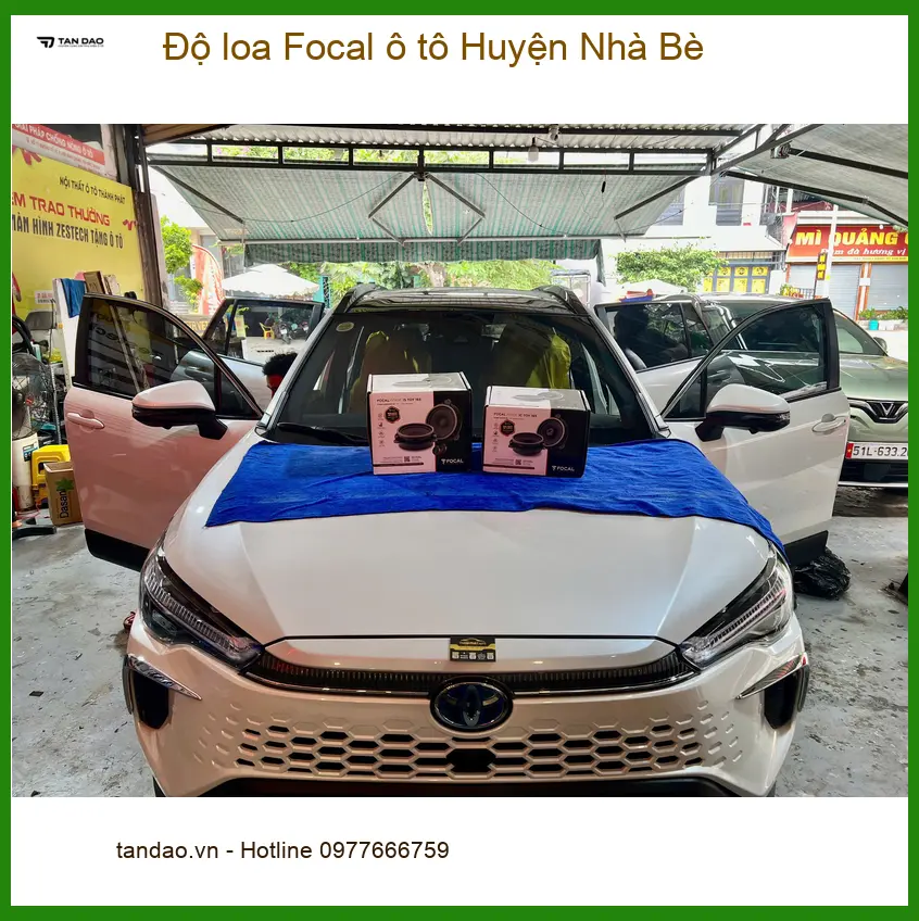 Trung Tâm Độ Loa Ô Tô loa Focal ô tô Huyện Nhà Bè - Lắp Đặt Uy Tín TPHCM