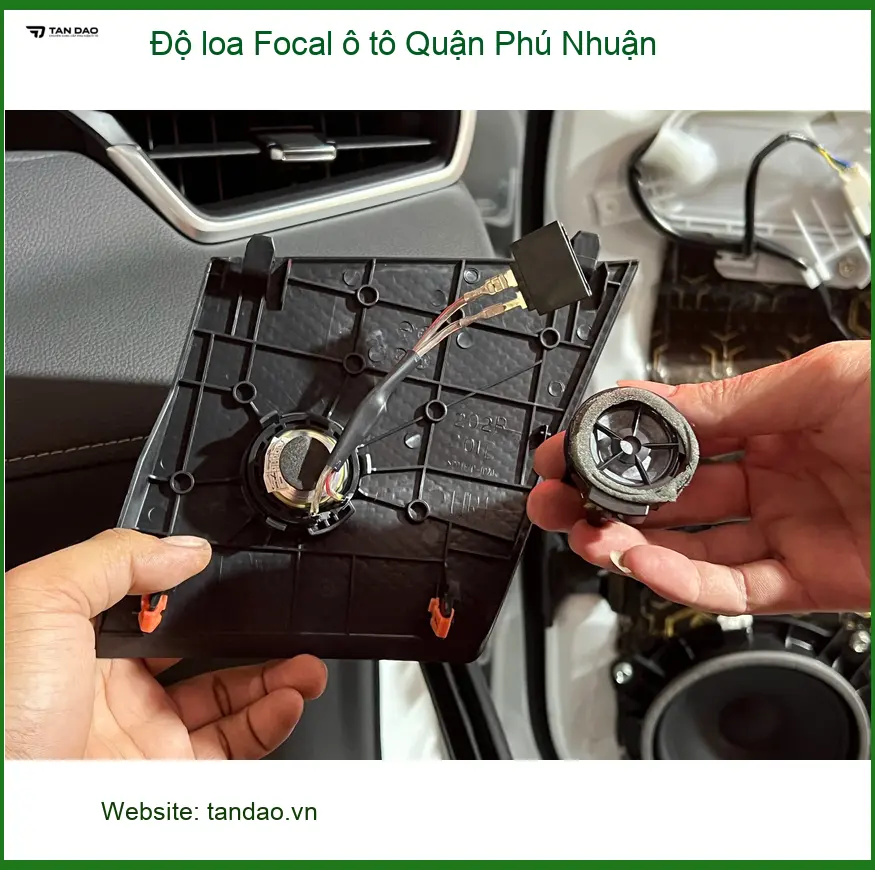 Trung Tâm Độ Loa Ô Tô loa Focal ô tô Quận Phú Nhuận - Thi Công Chuyên Nghiệp ảnh thực tế 2