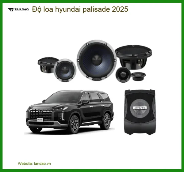 Độ Loa Hyundai Palisade - Trung Tâm Nâng Cấp Loa Ô Tô Chính Hãng TPHCM