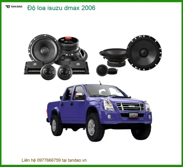 Độ Loa Isuzu Dmax 2006 - Địa Chỉ Nâng Cấp Âm Thanh Chính Hãng Uy Tín TPHCM