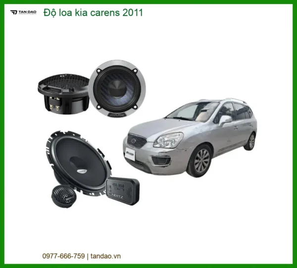 Độ Loa Nâng Cấp Âm Thanh Kia Carens 2011 - Địa Chỉ Độ Loa Ô Tô Chính Hãng TPHCM