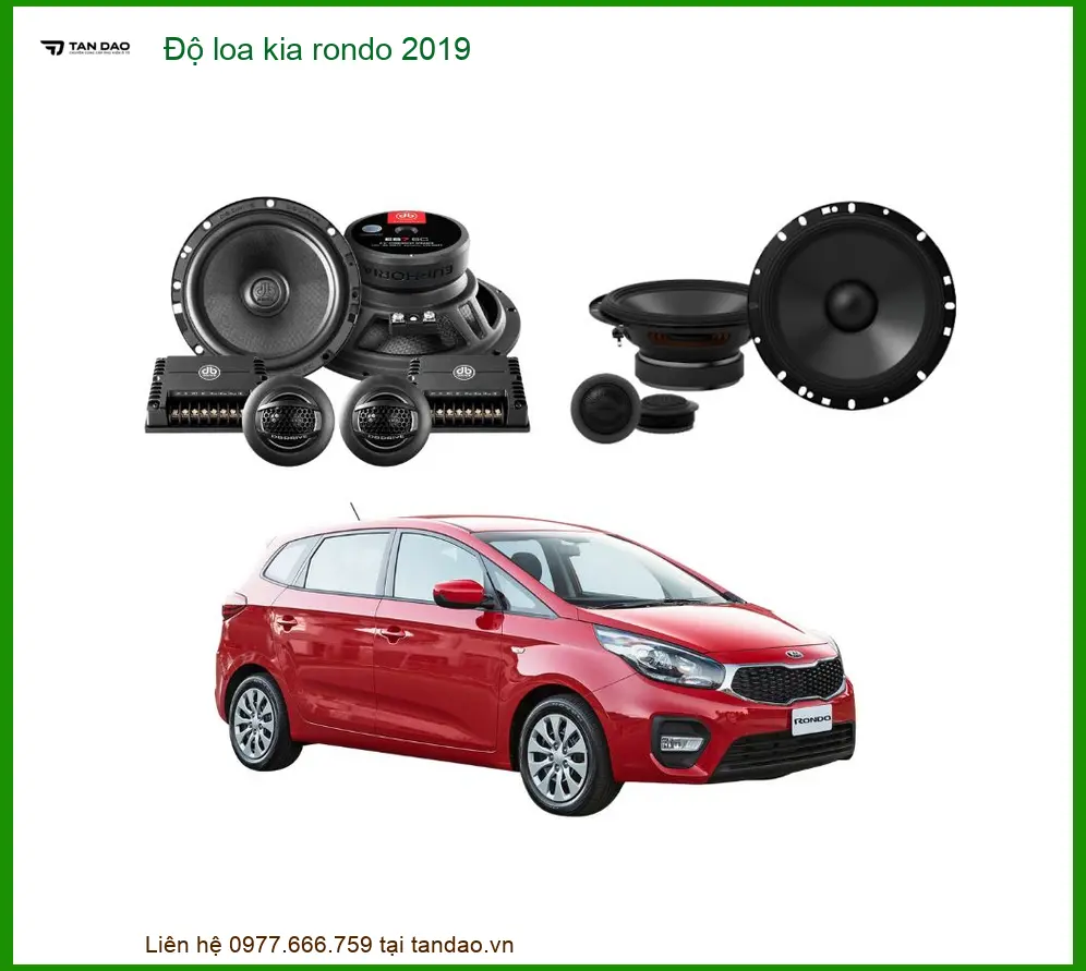 Độ Loa Ô Tô Cao Cấp Kia Rondo 2019 - Trung Tâm Độ Loa Uy Tín Hàng Đầu TPHCM