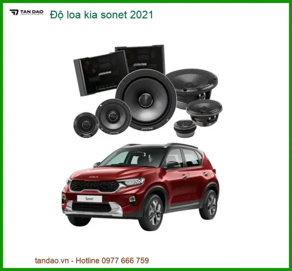 Độ Loa Sub Hơi, Loa Treble Kia Sonet 2021 - Địa Chỉ Nâng Cấp Uy Tín TPHCM