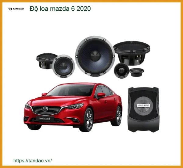 Nâng Cấp Âm Thanh Xe Mazda 6 2020 - Trung Tâm Độ Loa Ô Tô Uy Tín TPHCM