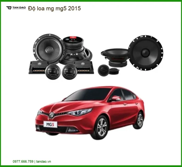 Nâng cấp hệ thống âm thanh loa cho MG MG5 2015 - Trung Tâm Lắp Đặt Chính Hãng TPHCM