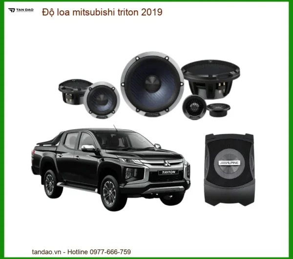 Độ Loa Mitsubishi Triton 2019 - Trung Tâm Độ Chính Hãng TPHCM