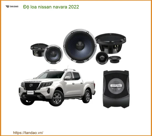 Độ loa nissan navara 2022
