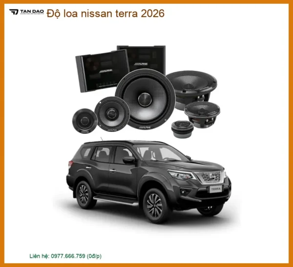 Độ Loa Ô Tô Chất Lượng Cao Nissan Terra 2026 - Địa Chỉ Nâng Cấp Chính Hãng TPHCM
