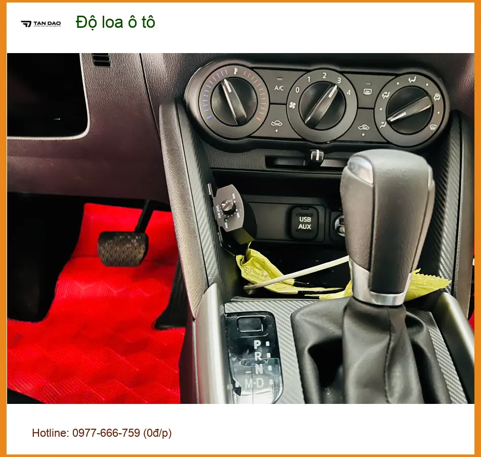 Chị Thùy độ loa ô tô cho Toyota Raize tại Thủ Đức để có âm thanh chất lượng hơn ảnh thực tế 5