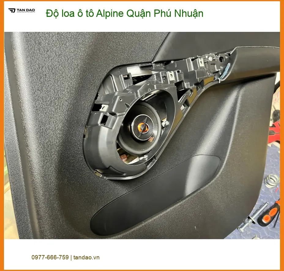 Trung Tâm Độ Loa Ô Tô loa ô tô Alpine Quận Phú Nhuận - Nâng Cấp Chính Hãng ảnh thực tế 3