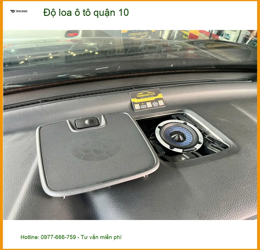 Trung Tâm Độ Loa Ô Tô Tại Quận 10 - Thi Công Chuyên Nghiệp ảnh thực tế 2