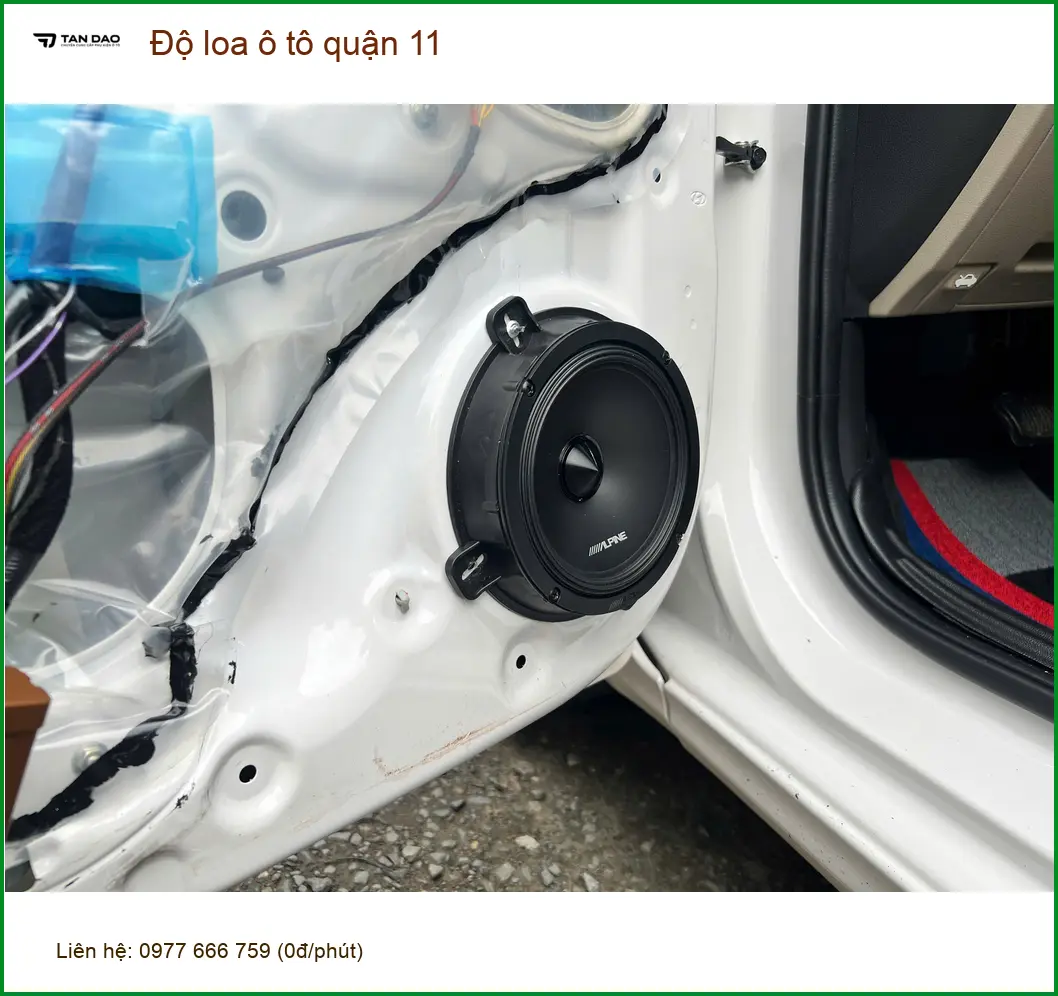 Trung Tâm Độ Loa Ô Tô loa ô tô quận 11 - Lắp Đặt Uy Tín TPHCM ảnh thực tế 2