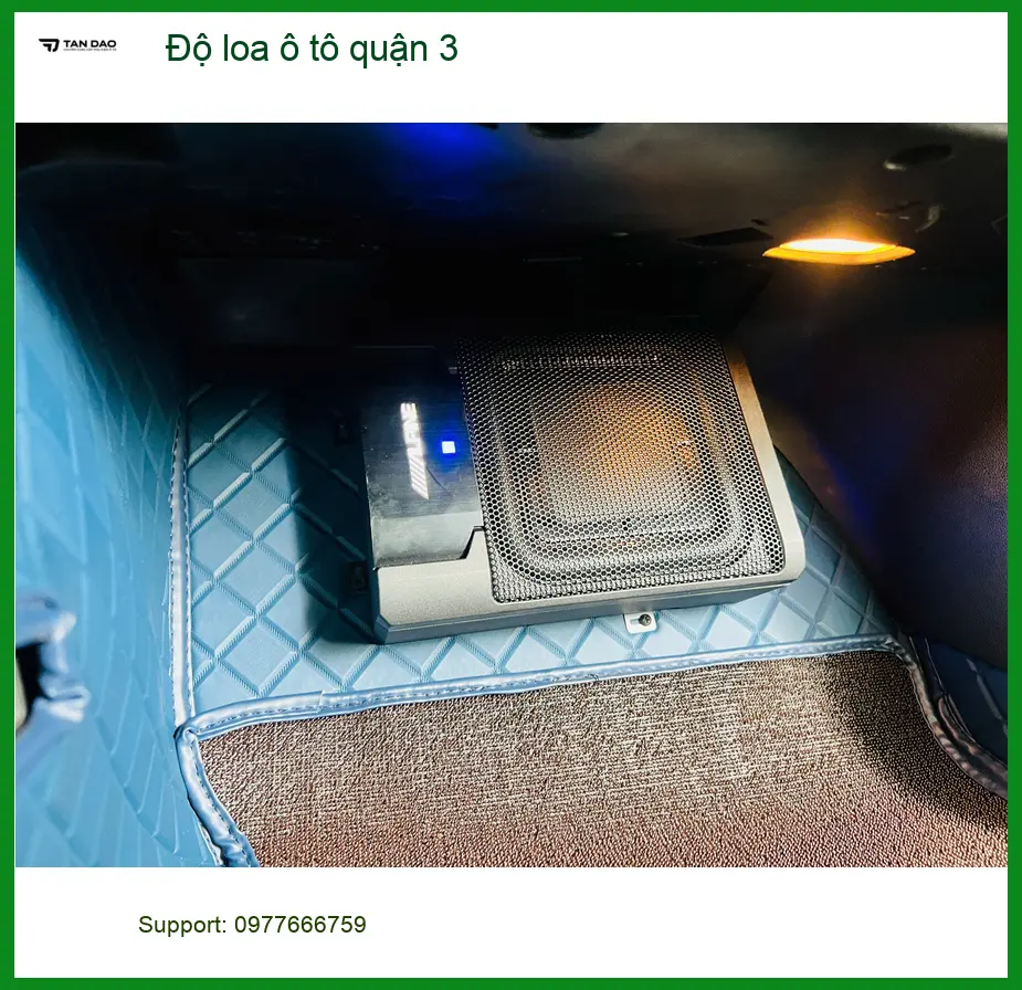 Địa Chỉ Lắp Đặt Độ Loa Ô Tô loa ô tô quận 3 - Lắp Đặt Uy Tín TPHCM ảnh thực tế 3