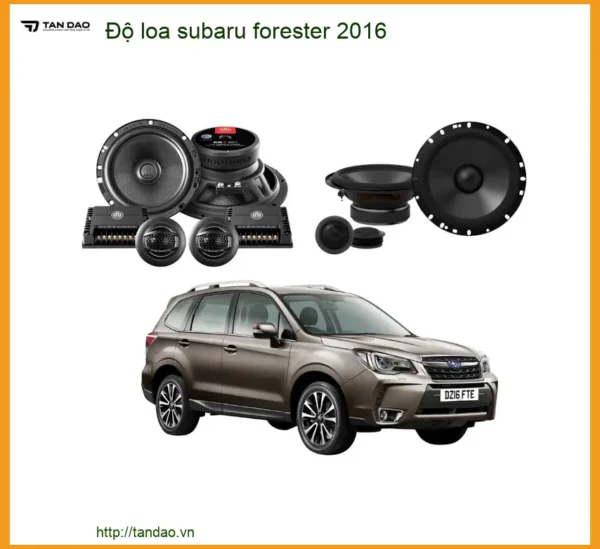 Độ Loa Sub Cho Subaru Forester 2016 - Địa Chỉ Lắp Đặt Chính Hãng TPHCM