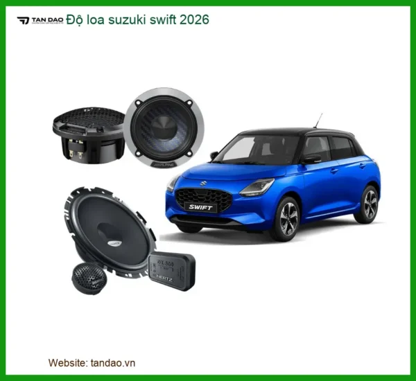 Độ Loa Ô Tô Suzuki Swift Chuyên Nghiệp - Trung Tâm Lắp Đặt Nâng Cấp Uy Tín TPHCM