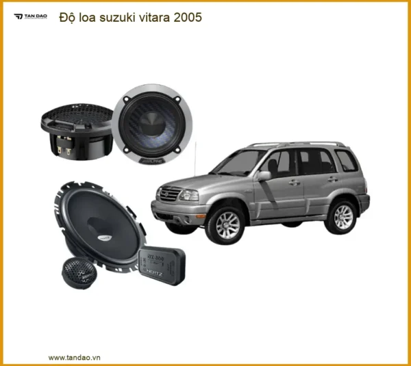 Độ Loa Ô Tô Suzuki Vitara 2005 - Trung Tâm Độ Loa Chính Hãng TPHCM