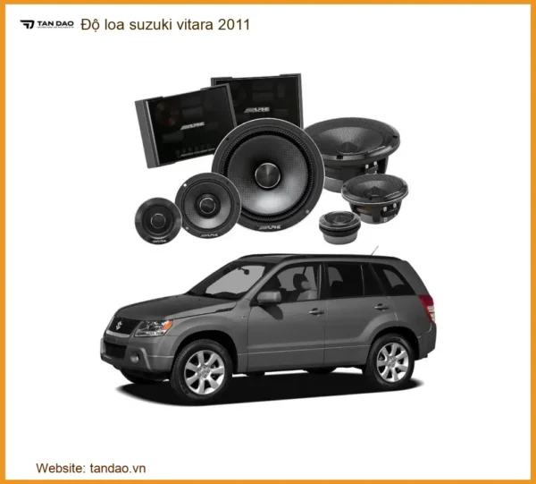 Độ Loa Ô Tô Suzuki Vitara 2011 - Trung Tâm Nâng Cấp Âm Thanh Chính Hãng TPHCM