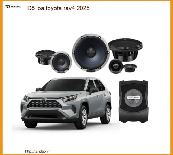 Độ Loa Toyota Rav4 - Trung Tâm Nâng Cấp Hệ Thống Âm Thanh Uy Tín TPHCM