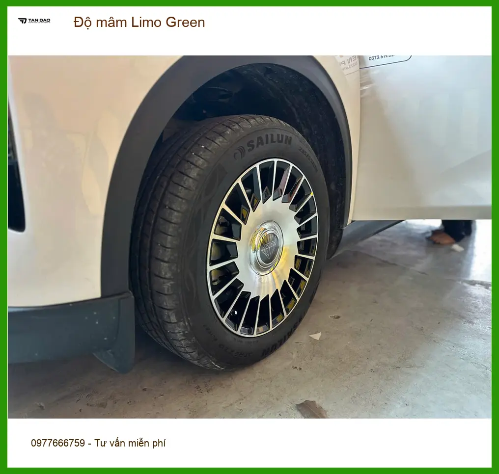 Anh Khánh độ mâm Limo Green cho Hyundai Creta tại Quận 1 để xe nổi bật hơn