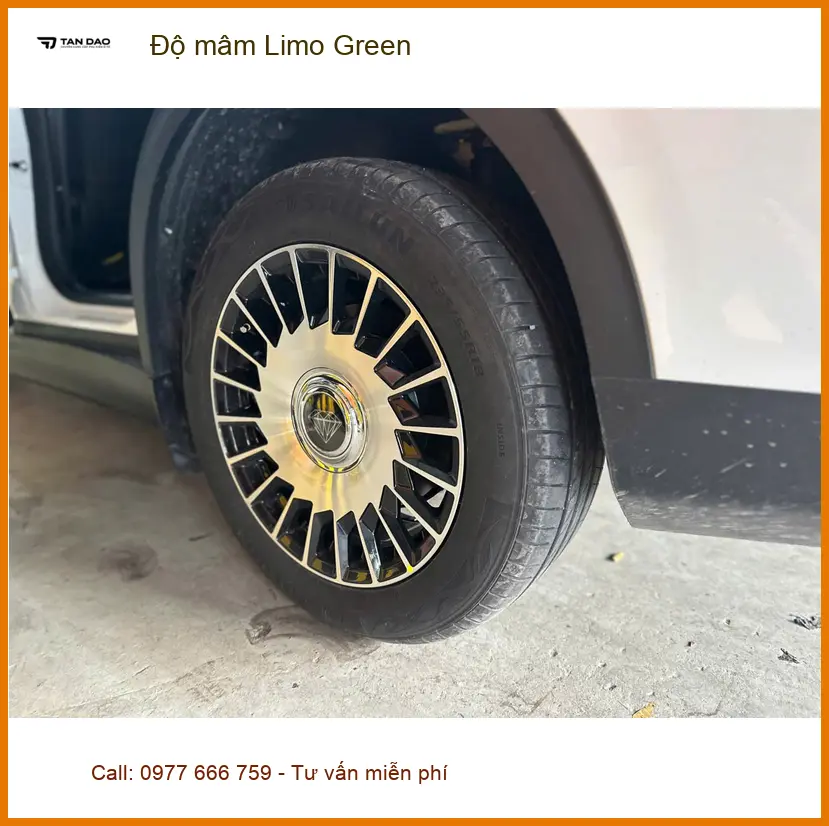 Anh Khang độ mâm Limo Green cho Honda CRV tại Quận 2 để xe trông thể thao hơn ảnh thực tế 2