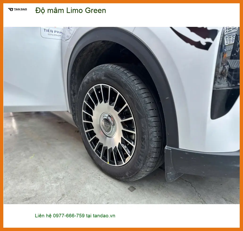 Anh Kiên độ mâm Limo Green cho Toyota Cross tại Thủ Đức, tăng vẻ cá tính ảnh thực tế 3