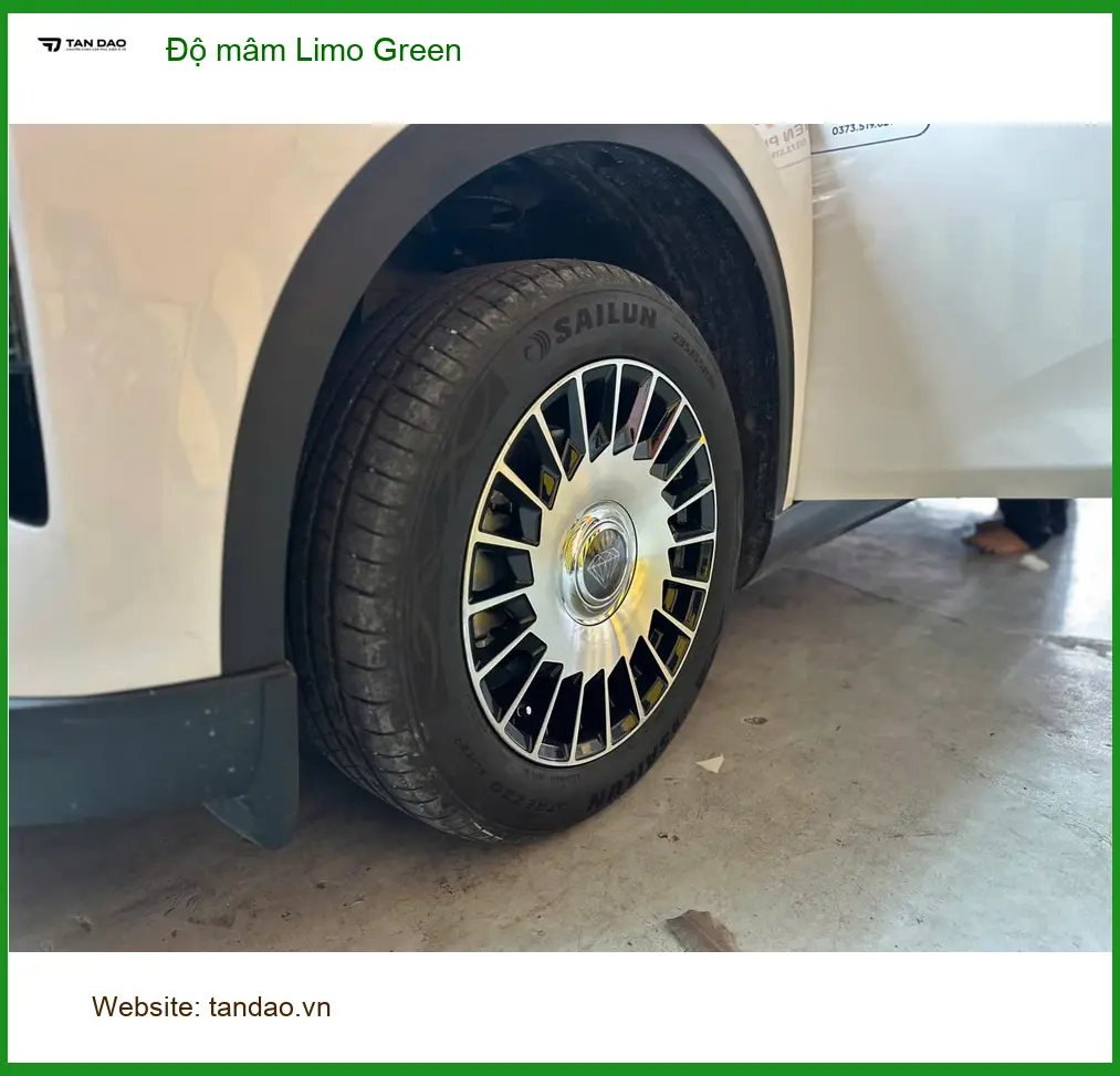 Anh Kiên độ mâm Limo Green cho Toyota Cross tại Thủ Đức, tăng vẻ cá tính ảnh thực tế 4