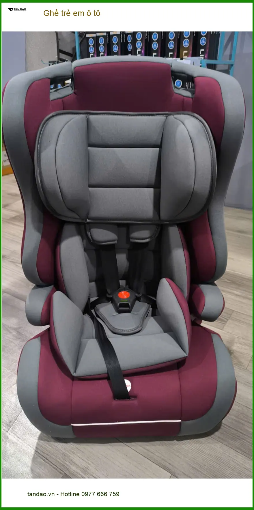 Chị Thanh lắp ghế trẻ em ô tô cho Hyundai Creta tại Quận 12 để đảm bảo an toàn cho bé ảnh thực tế 3