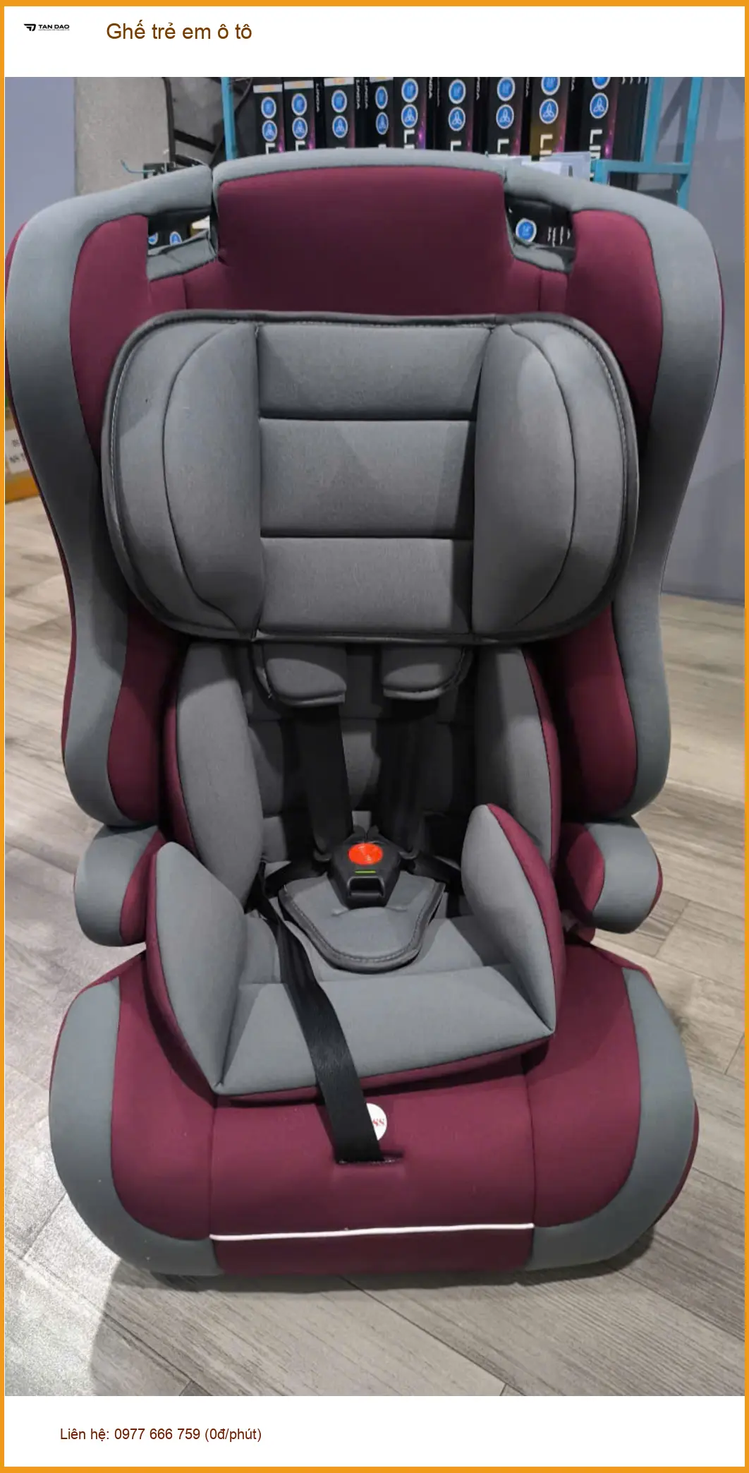 Anh Minh lắp ghế trẻ em ô tô cho Hyundai Santa Fe tại Quận Phú Nhuận đảm bảo an toàn cho bé ảnh thực tế 3
