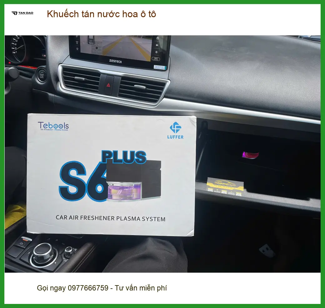Chị Tuyết lắp khuếch tán nước hoa ô tô cho Hyundai Accent ở Quận 10 ảnh thực tế 2