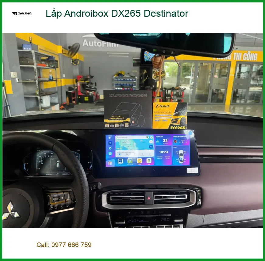 Chị Thảo lắp Androibox DX265 Destinator cho Mazda CX5 tại Quận 6. ảnh thực tế 3