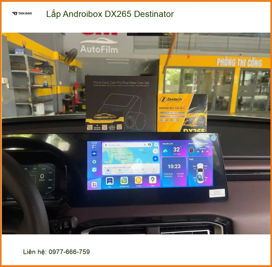 Anh Khải lắp Androibox DX265 Destinator cho Mazda CX-5 tại Quận Phú Nhuận ảnh thực tế 2