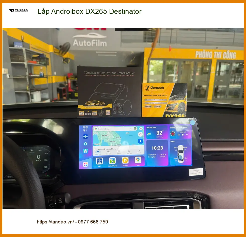 Anh Tùng lắp Android Box DX265 Destinator cho Kia K3 ở Quận Bình Tân ảnh thực tế 2