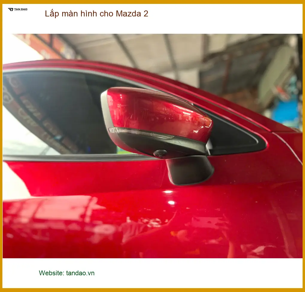 Anh Kiên lắp màn hình Mazda 2 tại Quận 4 để nâng cấp tiện ích