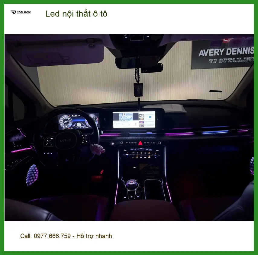 Anh Hưng độ Led nội thất ô tô cho Mazda CX-5 tại Quận 2 để không gian xe thêm sang trọng
