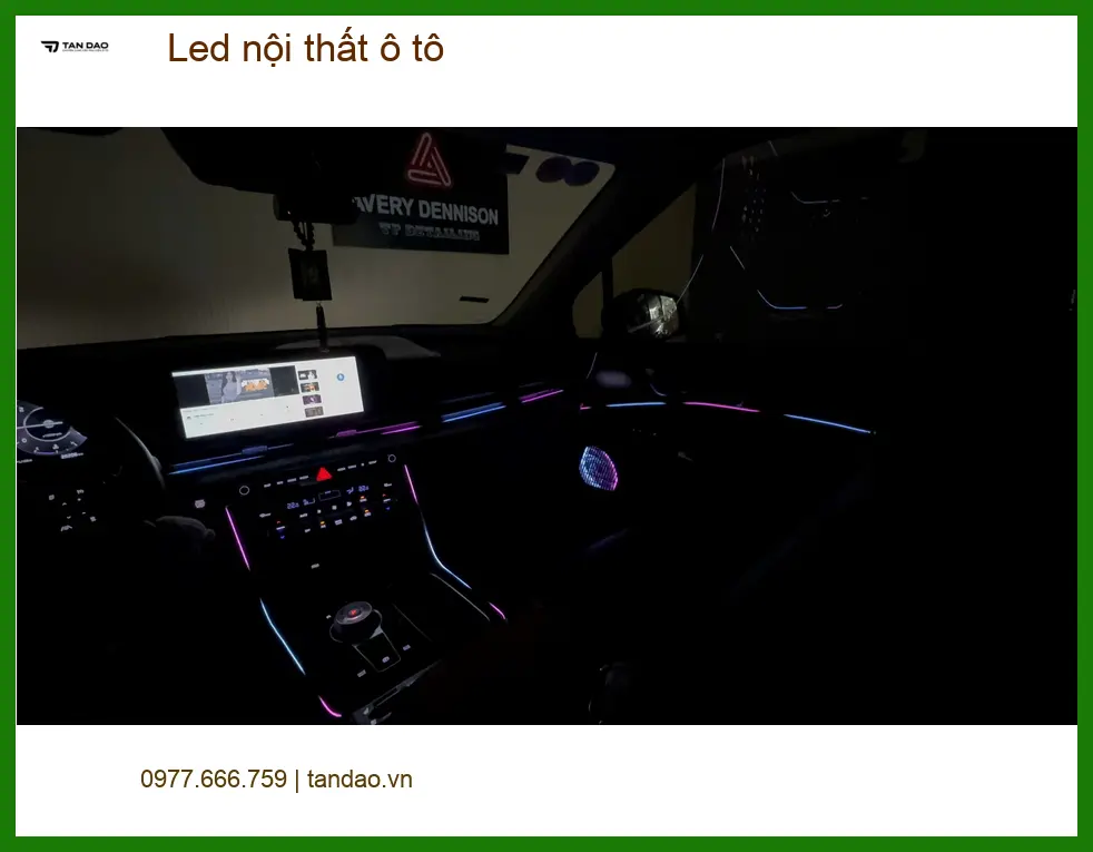 Anh Tùng lắp Led nội thất ô tô cho Kia K3 tại Quận 9 để không gian xe thêm hiện đại ảnh thực tế 2