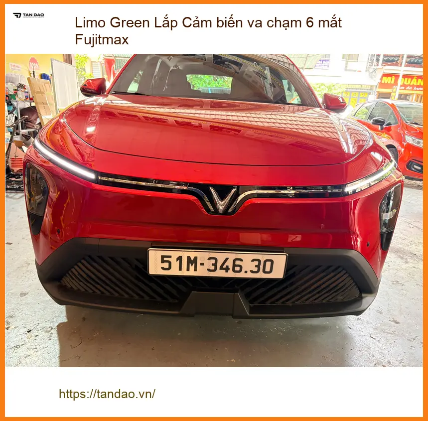 Anh Khải lắp Cảm biến va chạm 6 mắt Fujitmax cho Limo Green tại Quận Tân Bình ảnh thực tế 3
