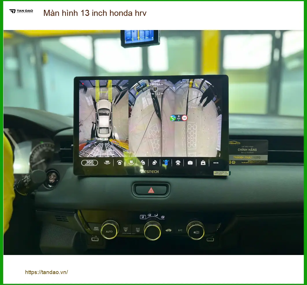 Anh Khang nâng cấp màn hình 13 inch Honda HR-V tại Quận 2 để giải trí thông minh hơn ảnh thực tế 4
