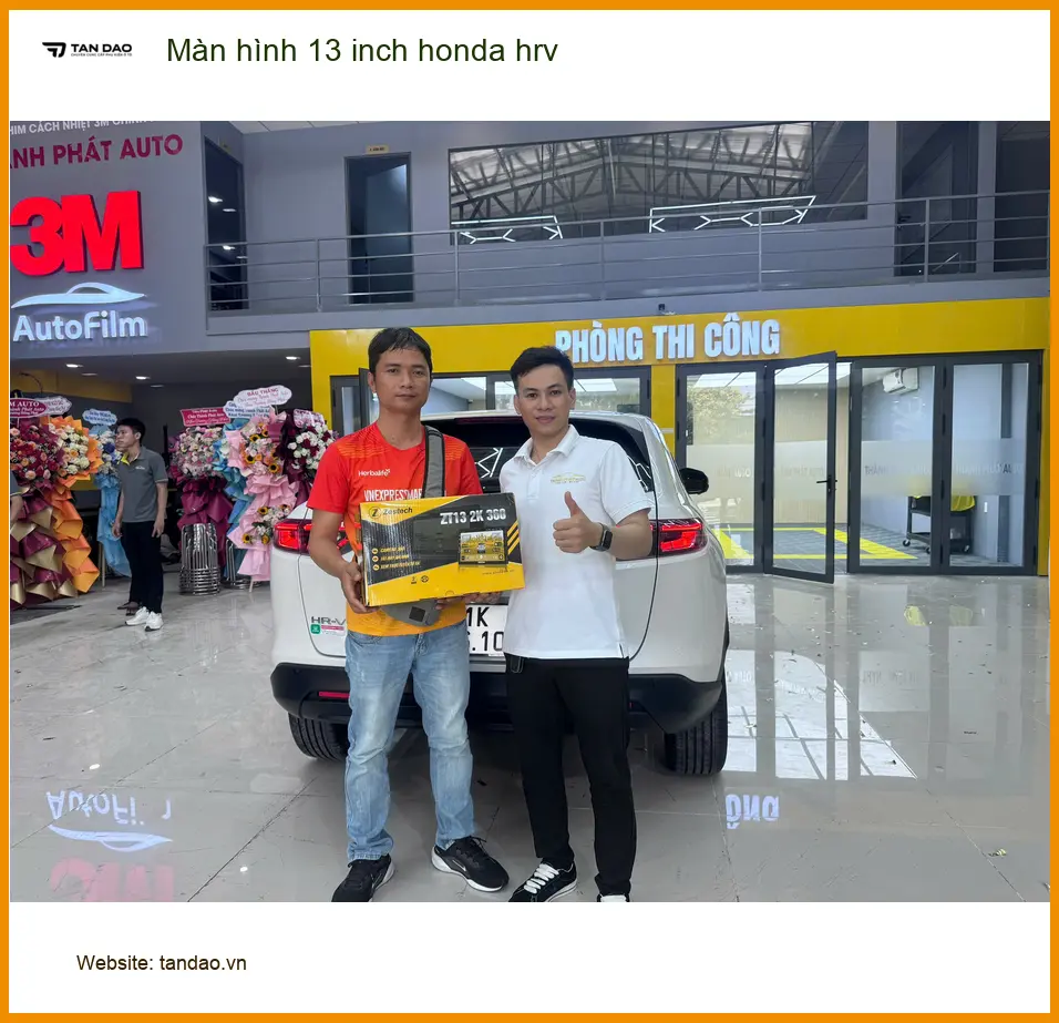 Anh Phong nâng cấp Màn hình 13 inch Honda HR-V tại Quận Bình Tân, tìm địa chỉ uy tín. ảnh thực tế 2