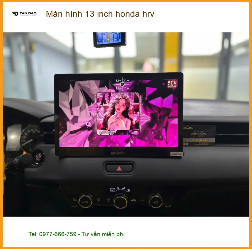 Anh Phong nâng cấp Màn hình 13 inch Honda HR-V tại Quận Bình Tân, tìm địa chỉ uy tín. ảnh thực tế 4